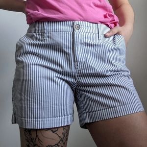 Striped Old Navy shorts